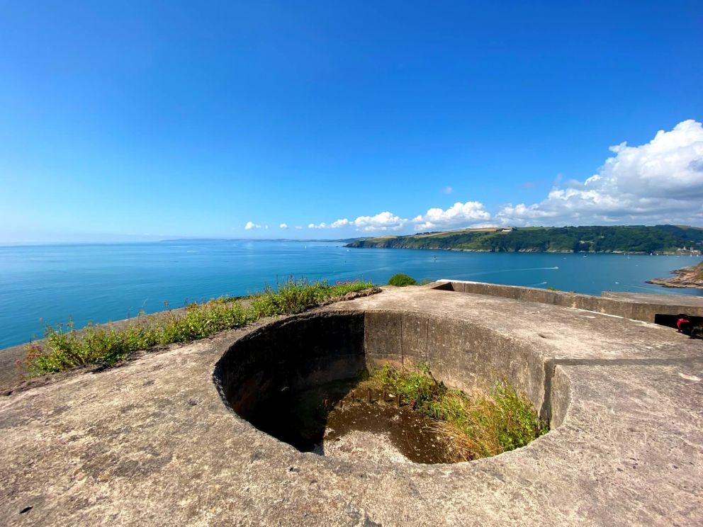 The Brownstone Gun Emplacement near Dartmouth
