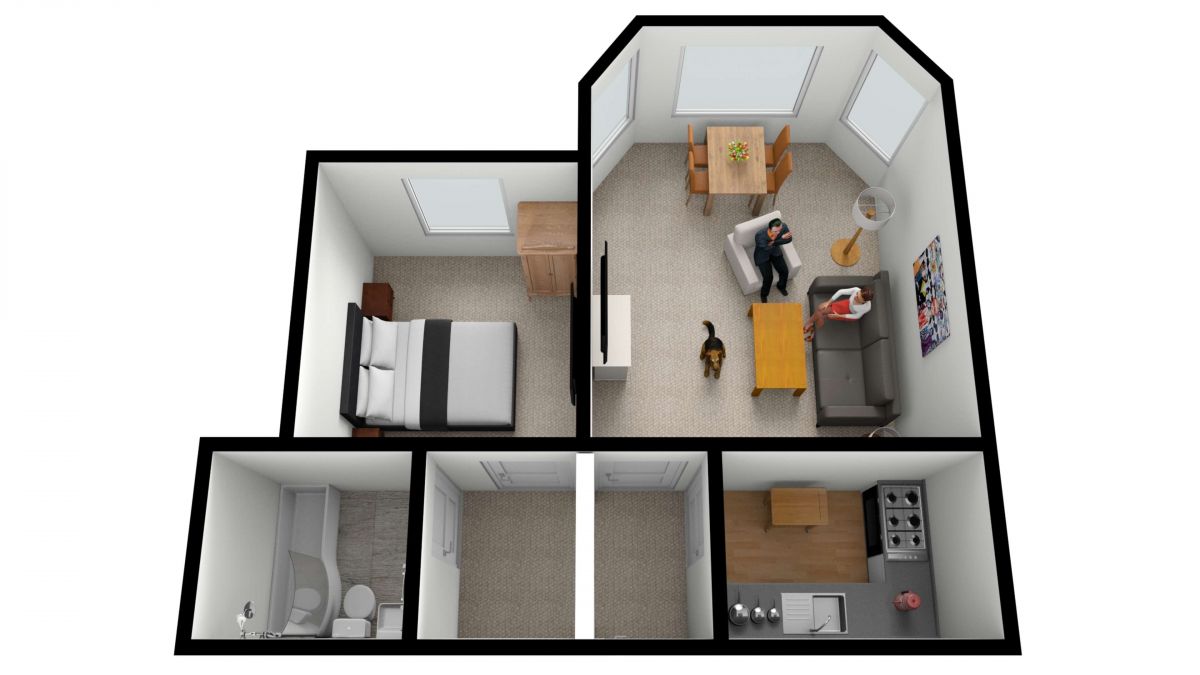 Muntham Apartment 2 - Floor Plan