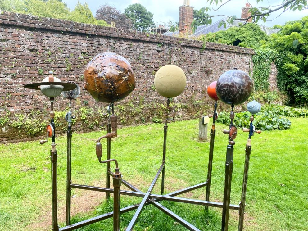 Outer Space is the theme of the Cockington Court Sculpture show in 2023