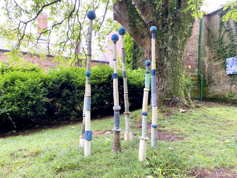 Sculpture Trail in Cockington Country Park on The English Riviera 2023.