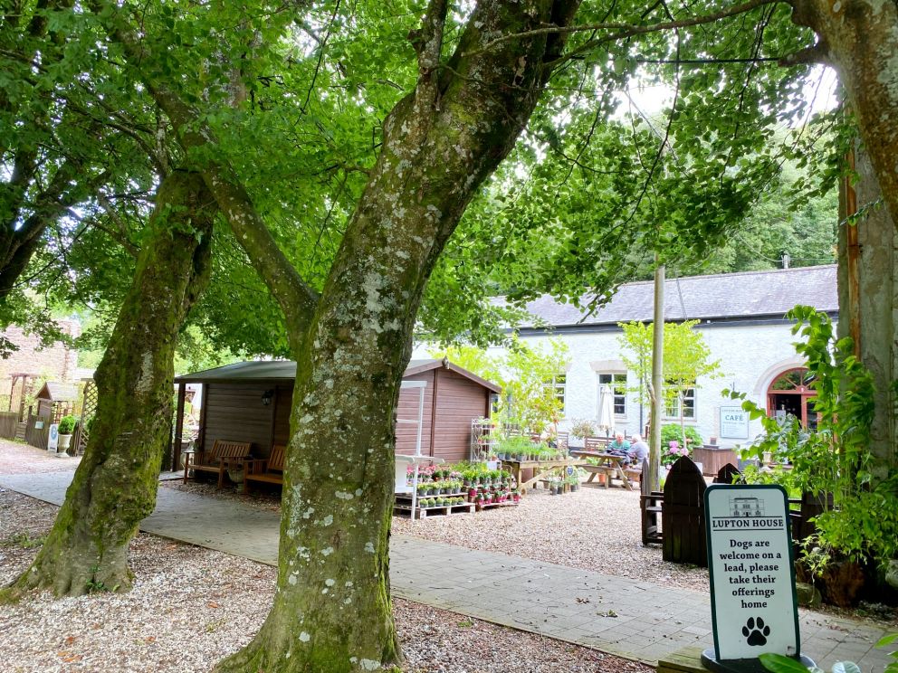 Lupton House - Stable Block tea rooms and gift shop.